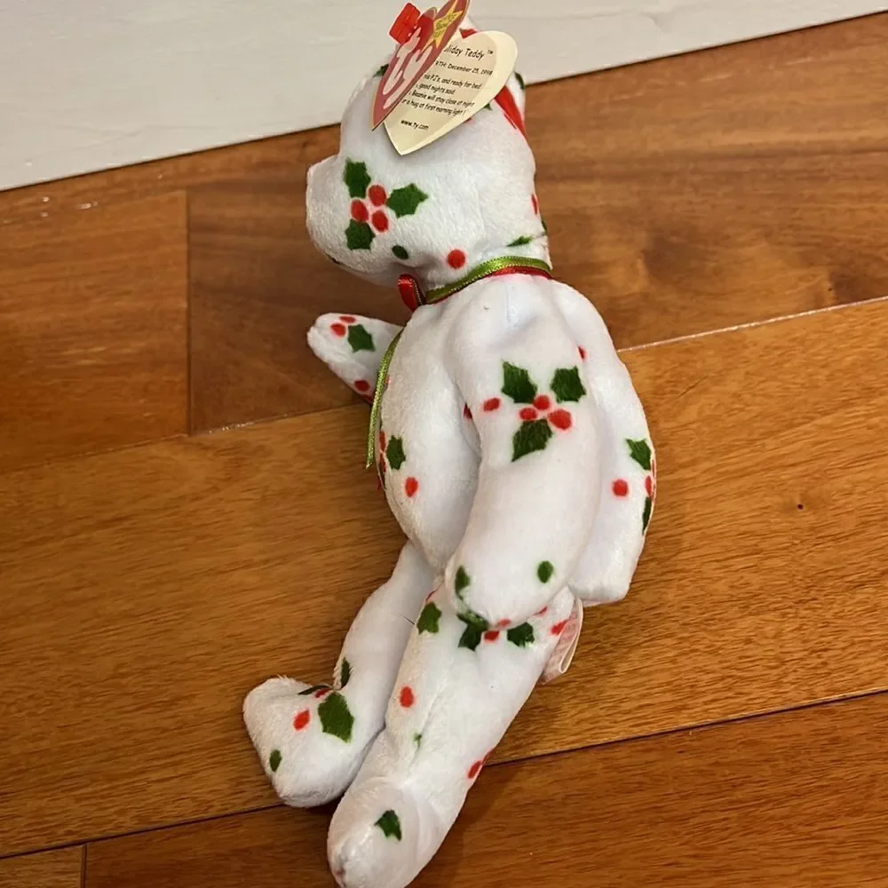Ty Beanie Baby vintage 1998 Holiday Teddy‎